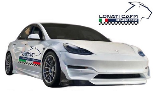 lonati caffi rep corse tesla m3