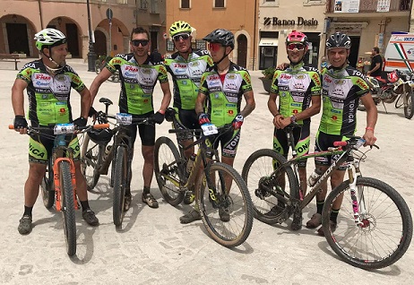 Mtb Santa Marinella - Atleti prima della partenza
