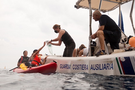 CRABS e Micro Plastic Hunters (Foto Tommaso Orlandi)
