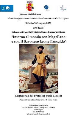 Celle-Ligure.5.06.2021.una-serata-con-Magellano-locandina