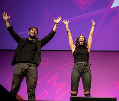 Giulia Calcaterra e Dario Vignali