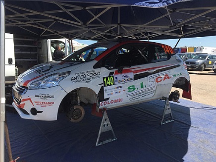 La Peugeot 208 R2 di Locci-Musu_Porto Cervo Racing_2
