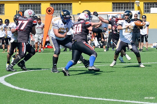 La sfida contro i Pretoriani all'andata (Foto Battista Battino)