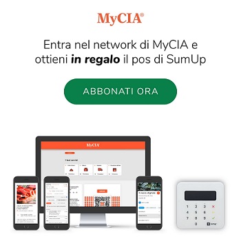 Mockup partnership HealthyFood-MyCIA con SumUp