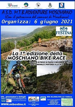 Moschiano Bike Race 06062021 locandina