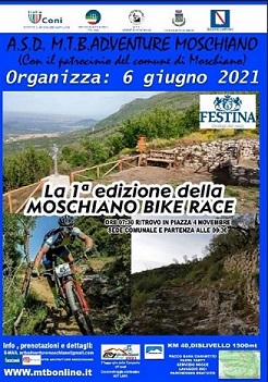 Moschiano Bike Race 06062021 locandina