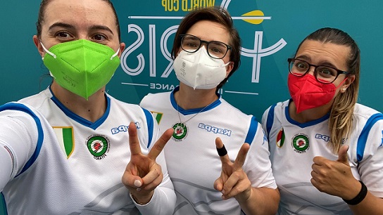 Tatiana Andreoli, Lucilla Boari e Chiara Rebagliati