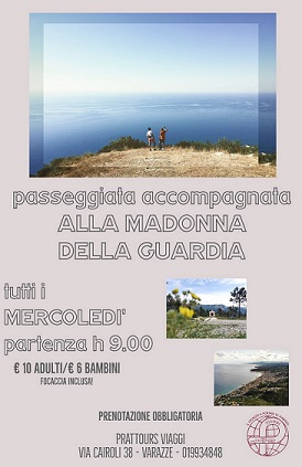 Varazze.2021.Tutti-i-Mercoledì-passeggiata-alla-Madonna-della-Guardia
