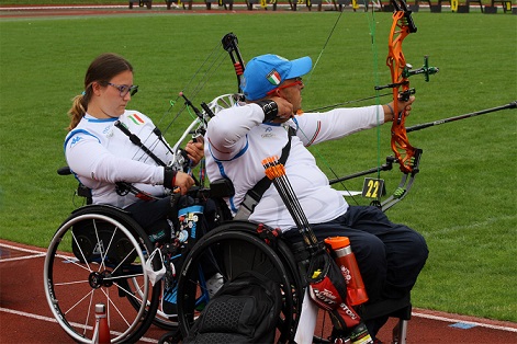 Asia Pellizzari e Salvatore Demetrico oro mixed team