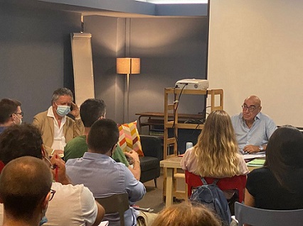 Centi con Dalla Chiesa e gli studenti