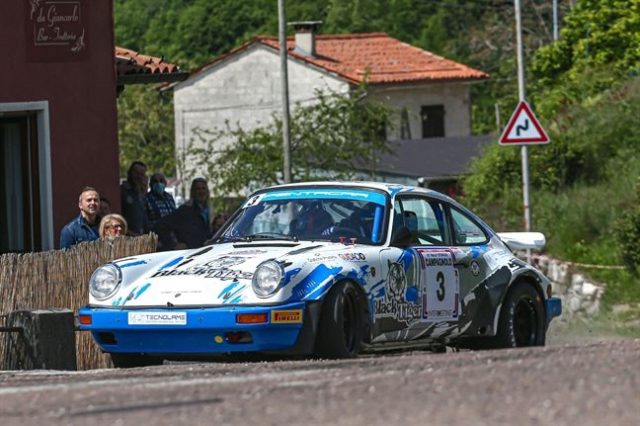 Da Zanche torna nel Tricolore su Porsche al Rally Vallate Aretine