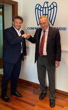 Gabriele Menotti Lippolis e Giancarlo Abete