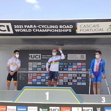 Giorgio Farroni campione del mondo strada-crono 2021