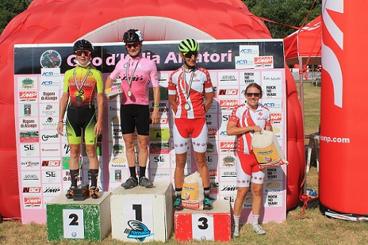 Giro d'Italia Amatori Acsi 03072021 premiazione donne