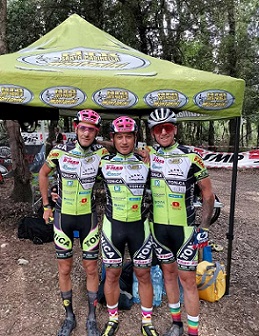 Mtbsan 27072021 Salerni, Somma e piermattei prima della gara