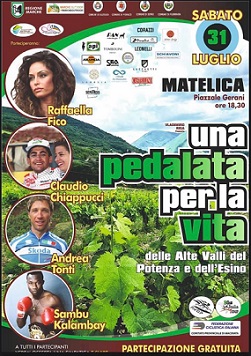 Pedalata per la Vita 31072021 Matelica
