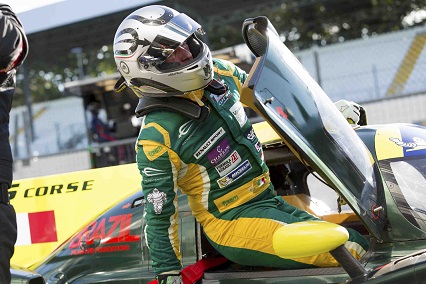 Pietro Peccenini cockpit Monza LMC2021 phPieri