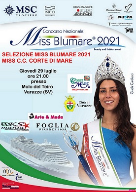 Varazze-Corte-di-Mare.29.07.2021.Miss-Blu-Mare
