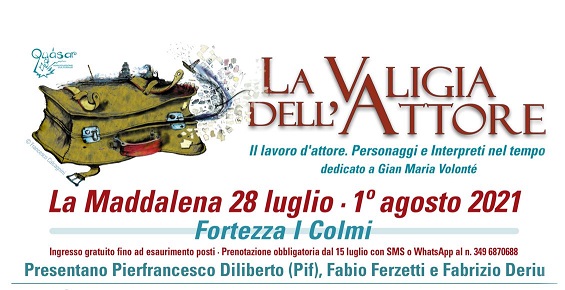 logo con scritta presentatori e date