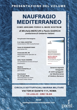 naufragio mediterraneo presentazione libro