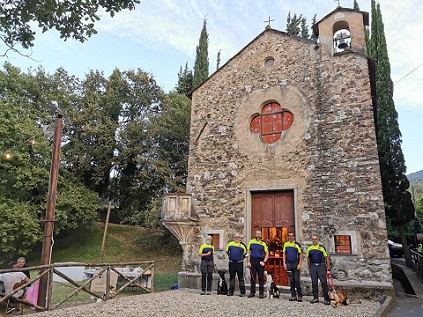 soccorso cinofilo garlenda