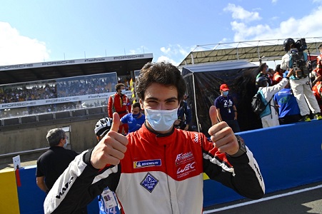 Alessio Rovera win Ferrari488 LeMans2021