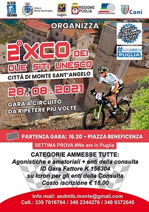 XCO dei due Siti Unesco 28082021 locandina