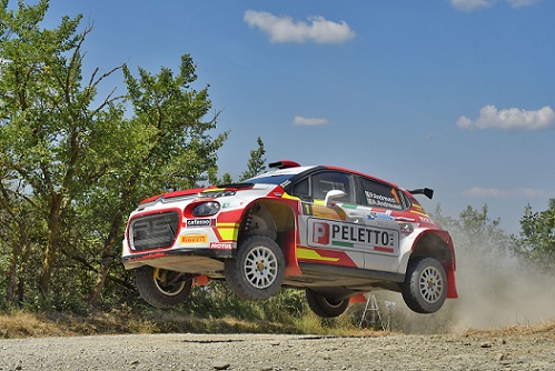Andreucci Paolo-Andreussi Anna, Citroen C3 R5 #1,Peletto Racing Team