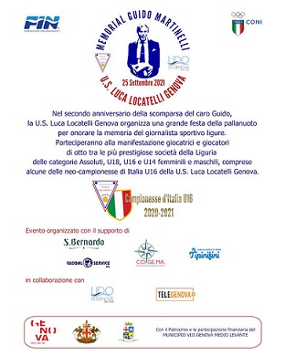 MEMORIAL GUIDO MARTINELLI MEMORIAL GUIDO MARTINELLI
