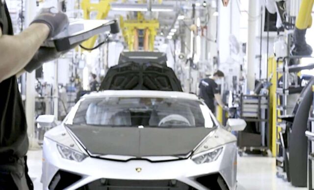 stabilimento lamborghini Automobili Lamborghini e i materiali compositi, la storia