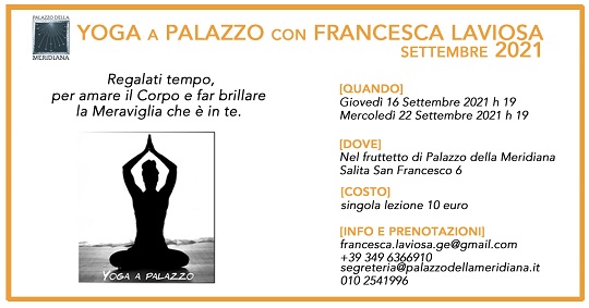 yoga a palazzo