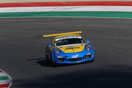 De Bellis in azione (Foto Actualfoto) De Bellis