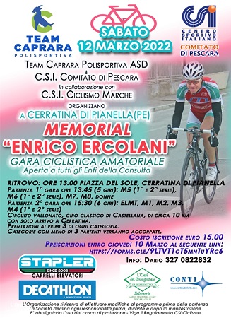 Memorial Enrico Ercolani Memorial Enrico Ercolani