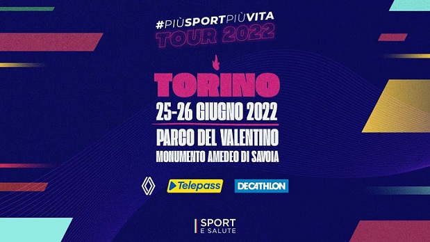 #PiùSportPiùVita #PiùSportPiùVita