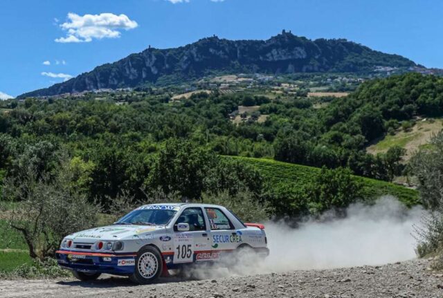 Bacci Fabrizio-Farnocchia Sauro, Ford Sierra Cosworth 4x4 #105