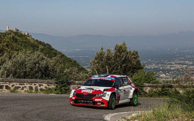 Simone Campedelli-Tania Canton, Skoda Fabia R5 #8