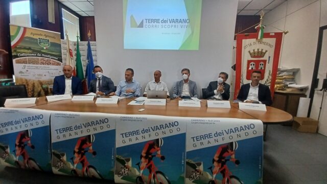 Granfondo Terre dei Varano 10072022 conferenza stampa