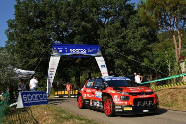 Andrea Crugnola-Pietro Elia Ometto, Citroen C3 R5 #14