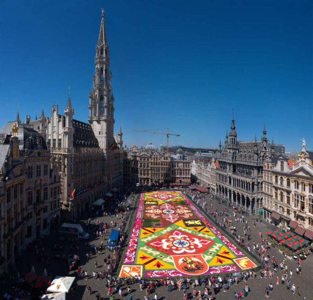 Tapis de Fleurs Bruxelles