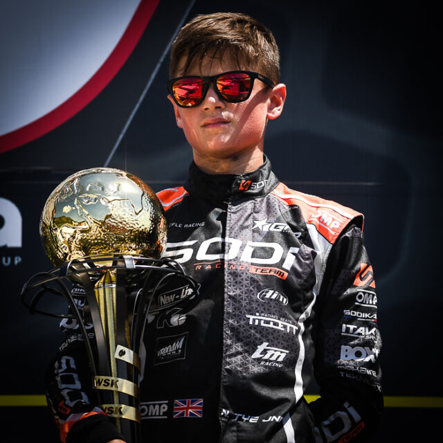podium for Sodikart