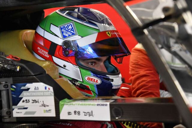Alessio Rovera helmet Barcellona elms2022