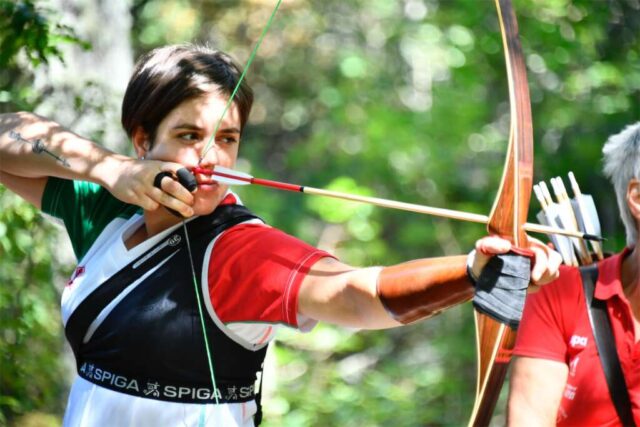 Cecilia Santacroce, seconda nel longbow