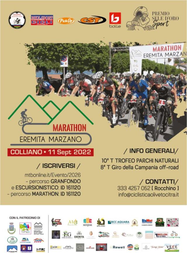 Marathon Eremita e Marzano 11092022 locandina