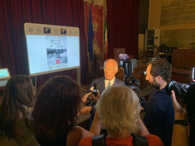 Intervista Presidente Sticchi Presentazione Targa Florio Classica 2022IMG_3152