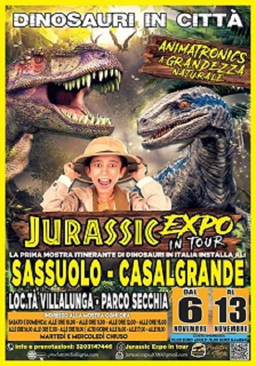 Jurassic Expo in tour Jurassic Expo in tour