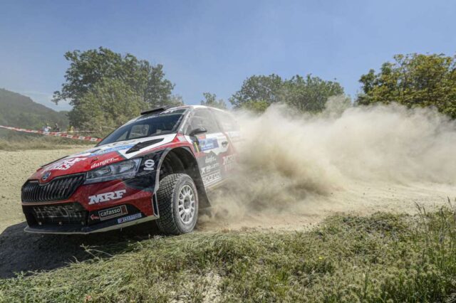 Andreucci Paolo-Briani Rudy, Skoda Fabia R5 #1