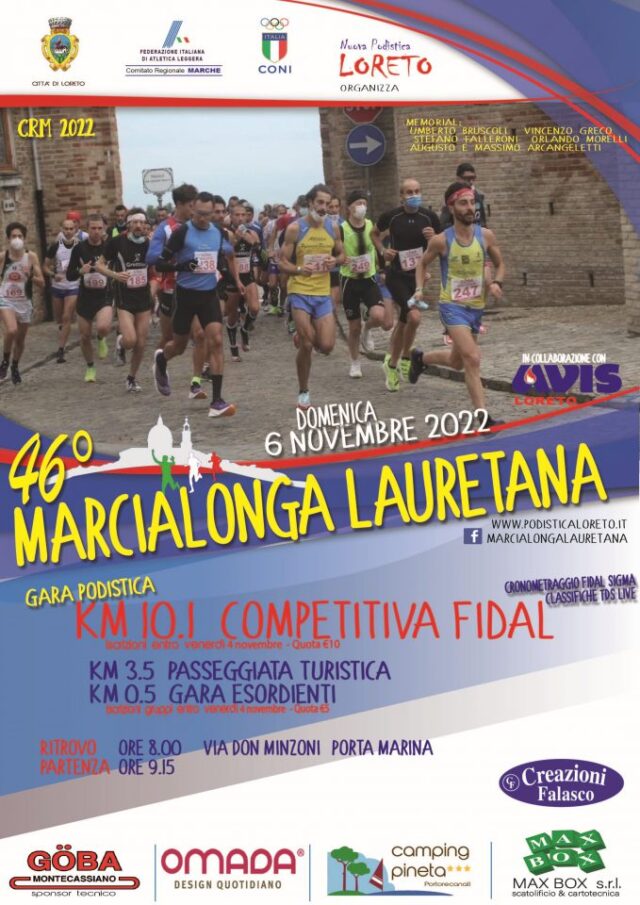 Marcialonga Lauretana 06112022 locandina