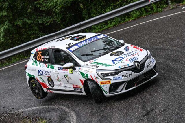 NICELLI DAVIDE-PIERI TIZIANO, RENAULT CLIO RC5N Rally5 #85