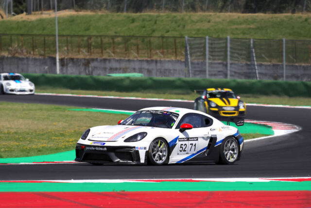 PCGT A Misano tornano in azione le Cayman GT4 ClubSport dei milanesi Rigo e Guidi