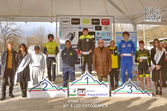 Andria Bike 16122022 podio Lamesta Valcomino Cross